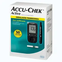 KIT ACCU-CHEK ACTIVE 50 TIRAS + LANCETADOR