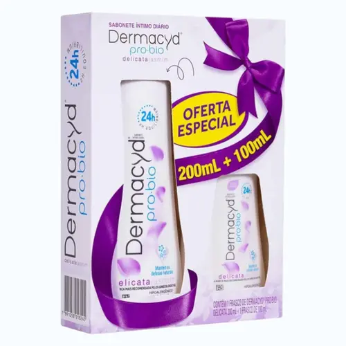 KIT 3 SABONETES INTIMOS DERMACYD 100ML INFANTIL + DELICATA + FEMINA
