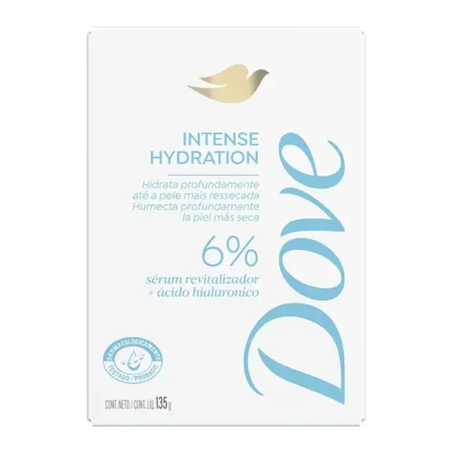 SABONETE DOVE INTENSE HYDRATION 6% 135GR