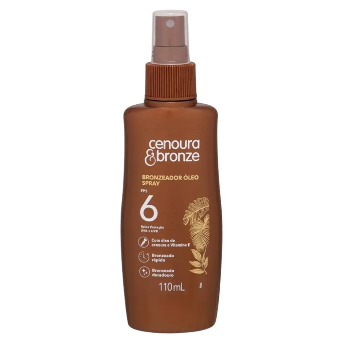 OLEO BRONZEADOR CENOURA&BRONZE FPS6 SPRAY 110ML