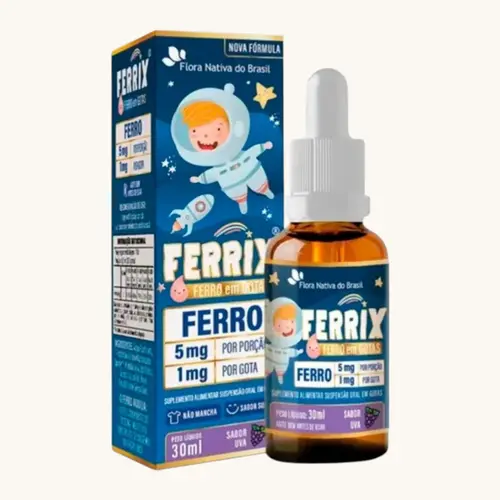 FERRIX KIDS GOTAS 30ML SABOR UVA