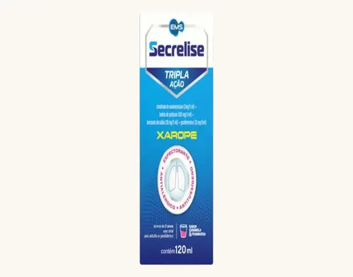 SECRELISE 0,4MG+6MG+4MG/ML XAROPE 120ML
