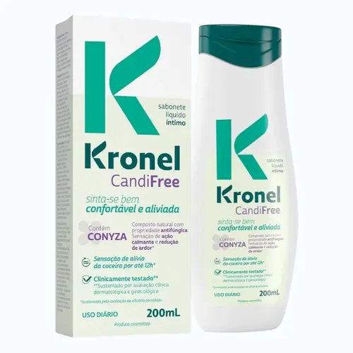 SABONETE INTIMO KRONEL CANDIFREE 200ML