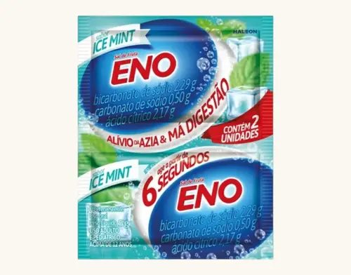 SAL DE FRUTA ENO ICE MINT ENVELOPE DUPLO