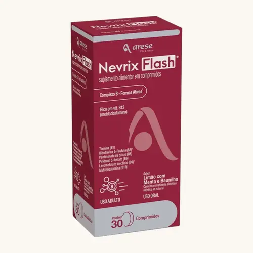 NEVRIX FLASH 30 COMPRIMIDOS MASTIGAVEIS