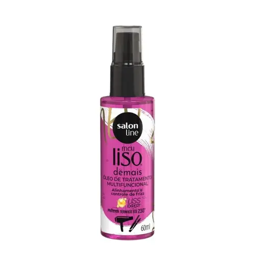 OLEO SALON LINE MULTIFUNCIONAL MEU LISO DEMAIS 60ML