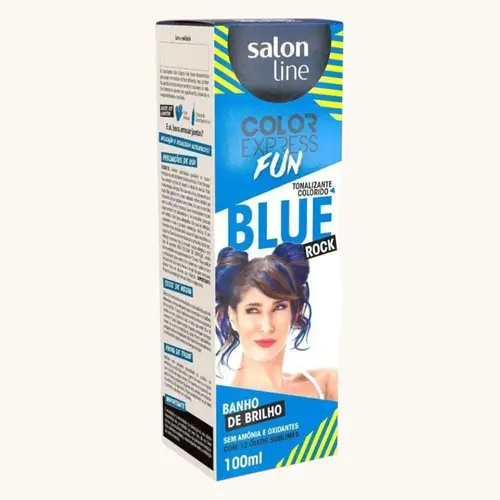 TONALIZANTE SALON LINE EXPRESS FUN BLUE ROCK 100ML