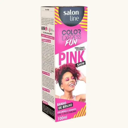 TONALIZANTE SALON LINE EXPRESS FUN PINK SHOW 100ML