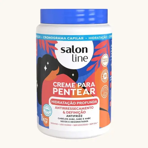 CREME DE PENTEAR SALON LINE HIDRATACAO PROFUNDA 1KG