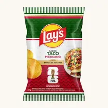 SALGADINHO LAYS COPA TACO MEXICANO 62GR