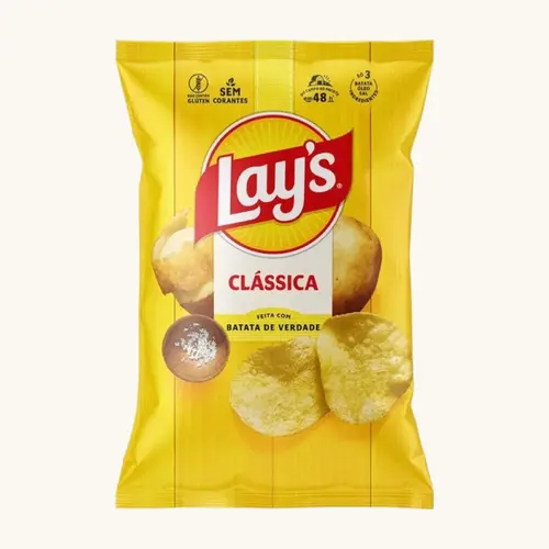 SALGADINHO LAYS CLASSICA 62GR