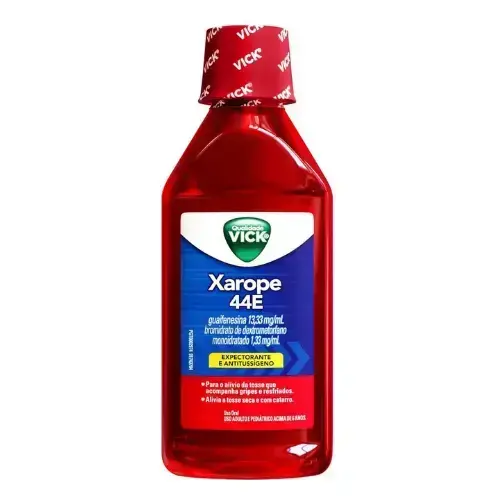 VICK XPE 44E 240ML GUAIFENESINA + DEXTROMETORFANO BROMIDRATO