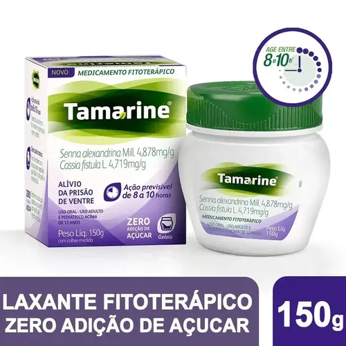 TAMARINE GELEIA ZERO ACUCAR 150GR INULINA + POLIDEXTROSE