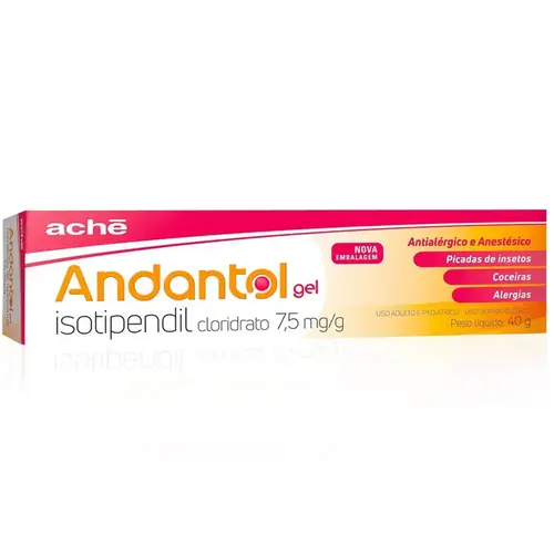 ANDANTOL 7,5MG/G GEL 40GR ISOTIPENDIL