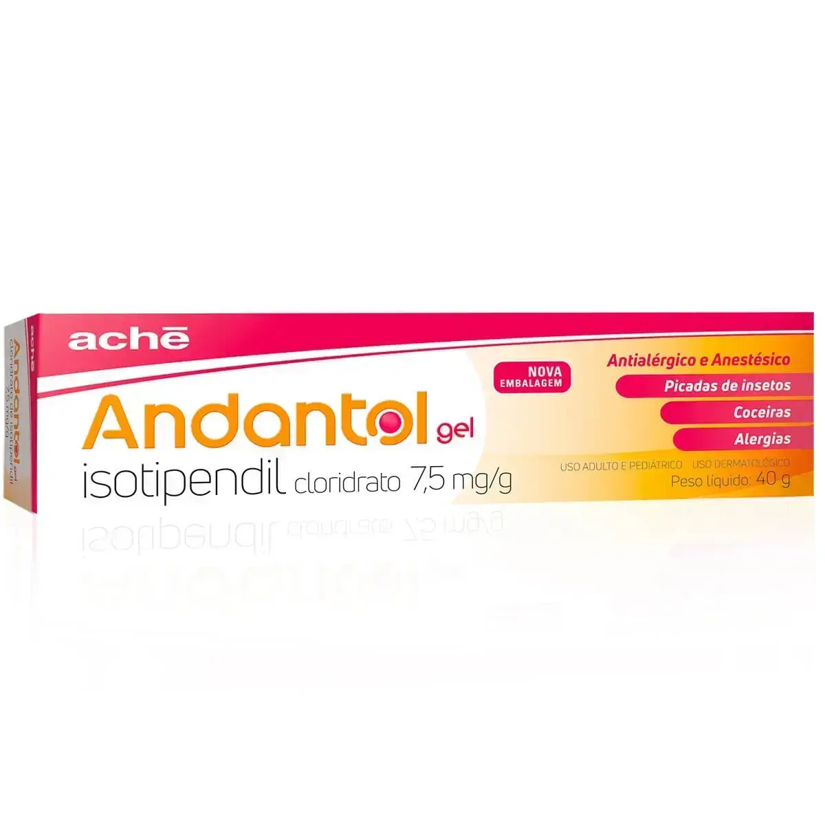 ANDANTOL 7,5MG/G GEL 40GR ISOTIPENDIL