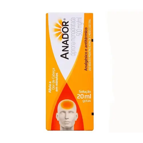 ANADOR 500MG/ML GOTAS 20ML
