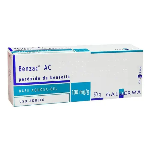 BENZAC A C 10% GEL 60GR BENZOILA PEROXIDO