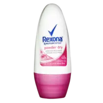 DESODORANTE REXONA POWDER DRY FEMININO ROLLON 50ML