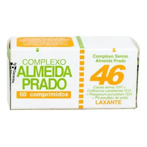 COMPLEMENTO HOMEOPATICO ALMEIDA PRADO NUMERO 46 60 COMPRIMIDOS LAXANTE