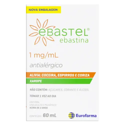 EBASTEL 1MG/ML  XAROPE 60ML EBASTINA