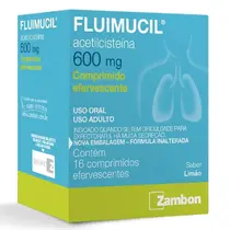 FLUIMUCIL 600MG 16 COMPRIMIDOS EFERVESCENTES ACETILCISTEINA