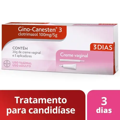 GINO-CANESTEN 3 20MG/G CREME VAGINAL 20GR + 3 APLICADORES CLOTRIMAZOL