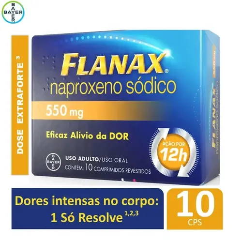 FLANAX 550MG 10 COMPRIMIDOS NAPROXENO