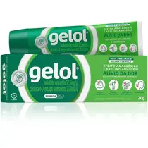 GELOL 20GR SALICILATO DE METILA + CANFORA + MENTOL