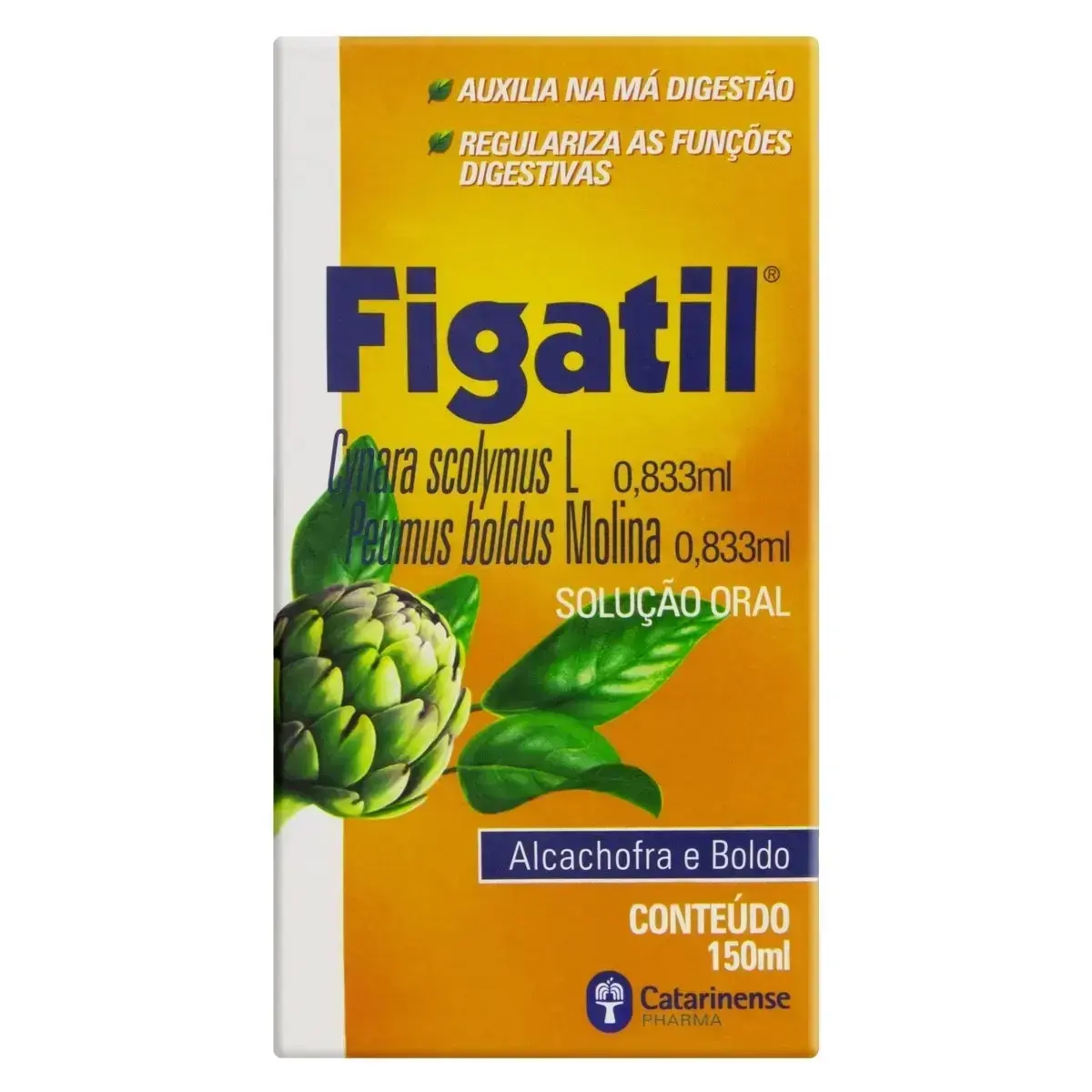FIGATIL LIQUIDO 150ML CYNARA SCOLYMUS + PEUMUS BOLDUS