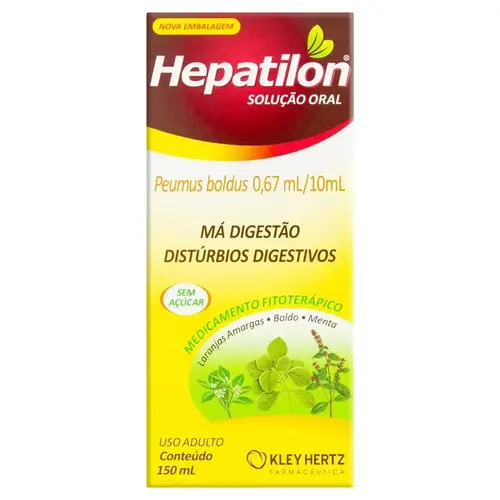 HEPATILON HERTZ XAROPE 0,67ML 150ML PEUMUS BOLDUS + ASSOCIACAO