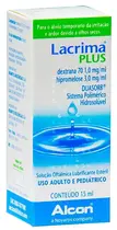 LACRIMA PLUS 1MG+3MG/ML 15ML SOLUCAO OFTALMICA DEXTRANA + ASSOCIACAO