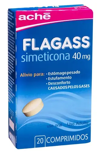FLAGASS 40MG 20 COMPRIMIDOS SIMETICONA