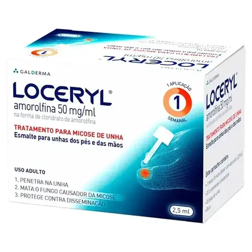 LOCERYL ESMALTE 2,5ML AMOROLFINA