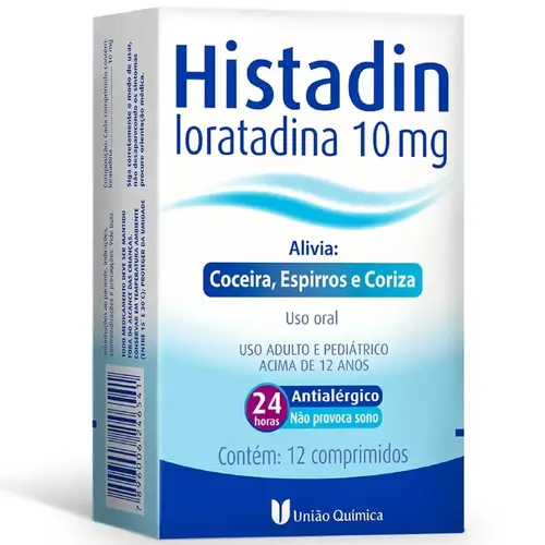 HISTADIN 10MG 12 COMPRIMIDOS LORATADINA