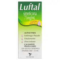 LUFTAL 75MG/ML GOTAS 15ML SABOR CEREJA SIMETICONA