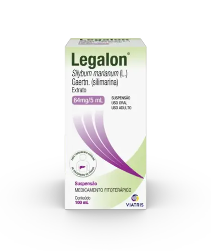 LEGALON 64MG/5ML SUSPENSAO ORAL 100ML SILYBUM MARIANUM