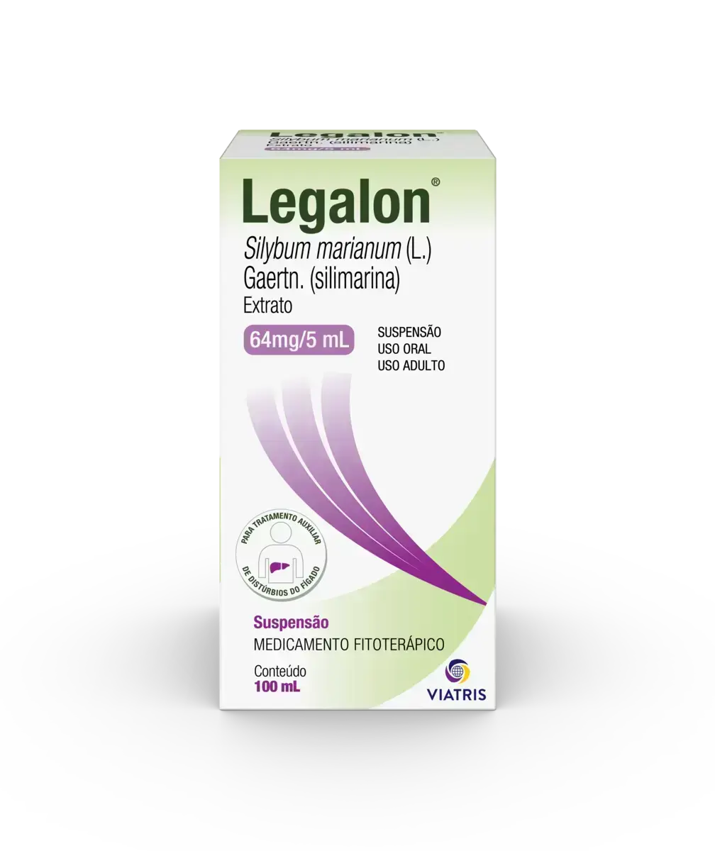 LEGALON 64MG/5ML SUSPENSAO ORAL 100ML SILYBUM MARIANUM