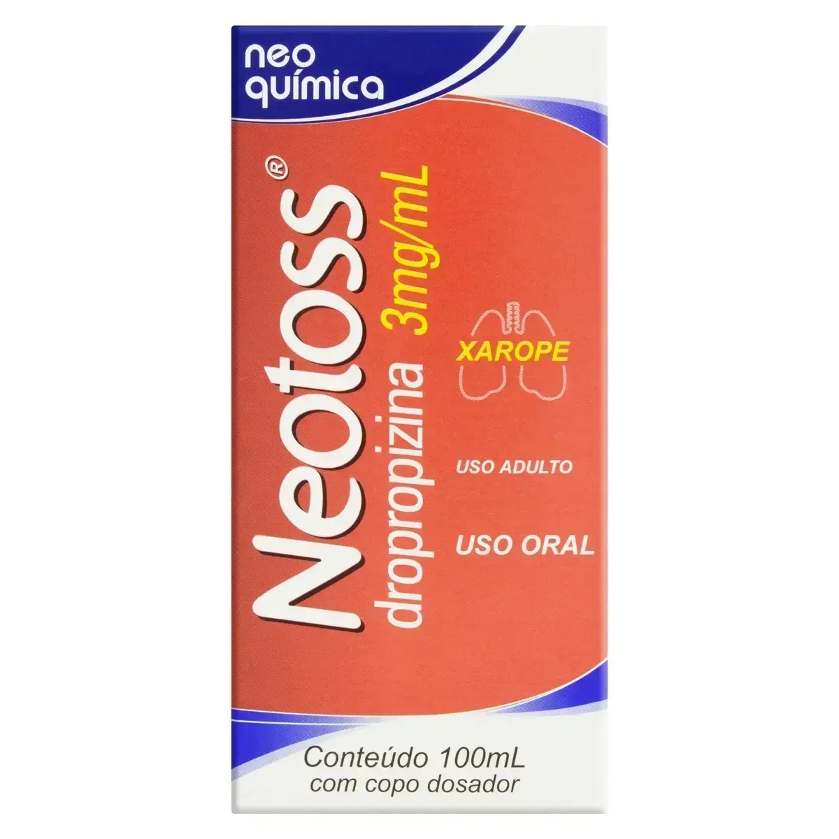 NEOTOSS 3MG/ML XAROPE ADULTO 100ML DROPROPIZINA
