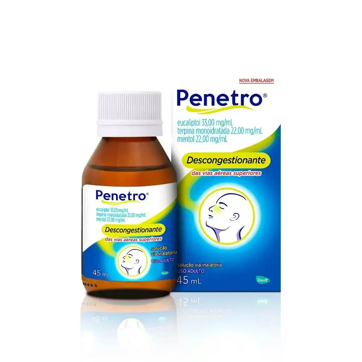PENETRO INALANTE 45ML TERPINA + MENTOL + EUCALIPTOL