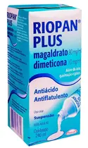 RIOPAN PLUS SUSPENSAO ORAL 80MG+10MG/ML 240ML MAGALDRATO + DIMETICONA