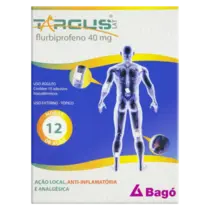 TARGUS LAT 40MG 10 ADESIVOS TRANSDERMICOS FLURBIPROFENO
