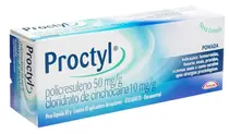 PROCTYL POMADA 30GR + 10 APLICADORES POLICRESULENO + CINCHOCAINA