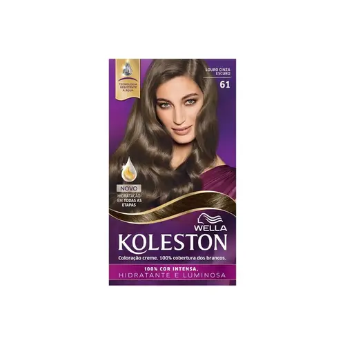 TINTURA KOLESTON 61 LOURO CINZA ESCURO