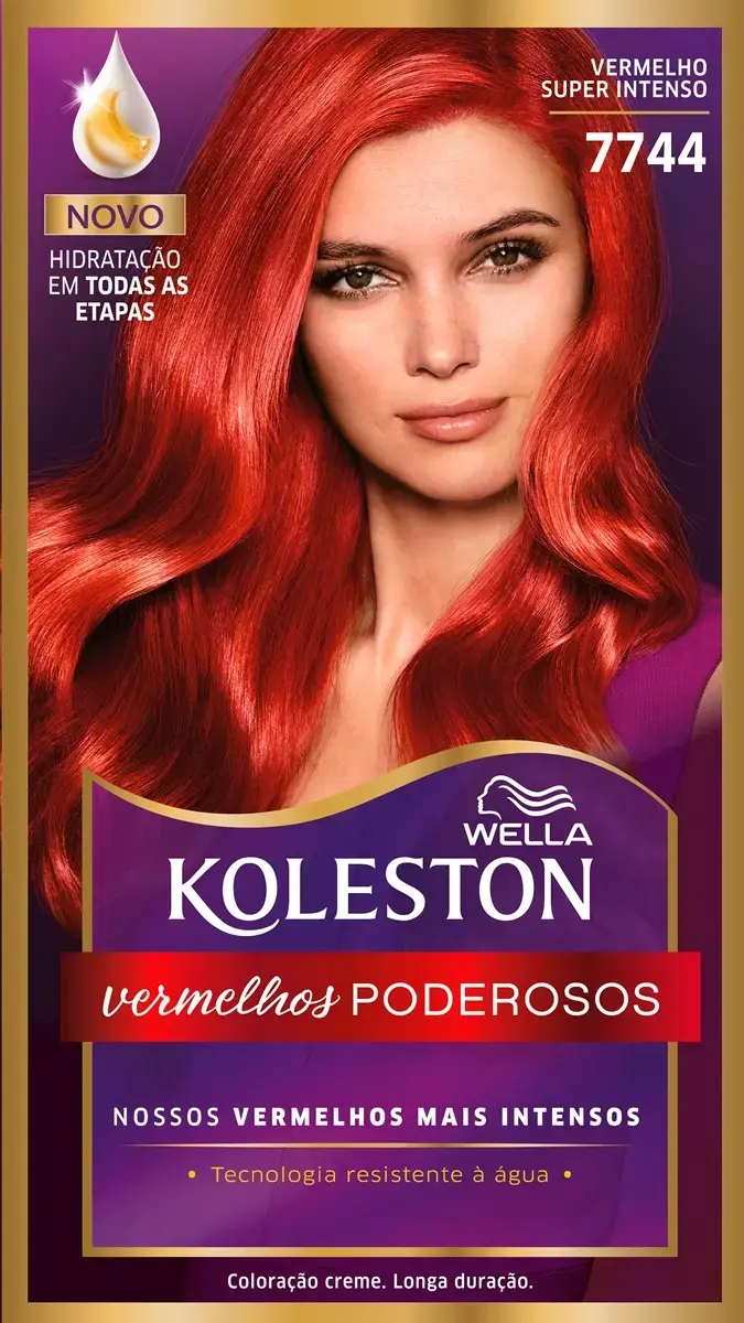 TINTURA KOLESTON 7744 VERMELHO SUPER INTENSO