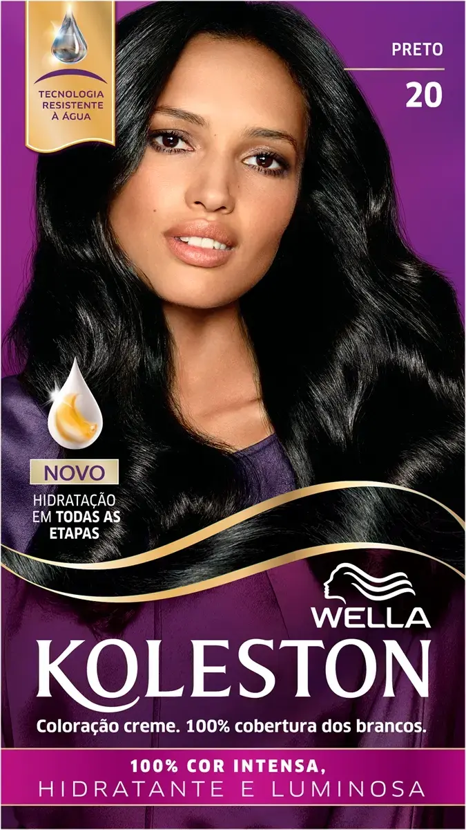 TINTURA KOLESTON 20 PRETO