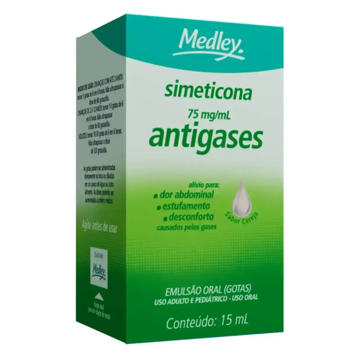 SIMETICONA 75MG 15ML GENERICO MEDLEY SIMETICONA