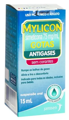 MYLICON 75MG/ML GOTAS 15ML SIMETICONA