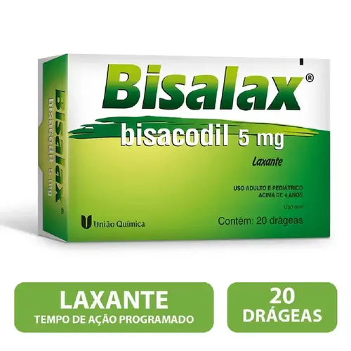 BISALAX 5MG 20 COMPRIMIDOS BISACODIL