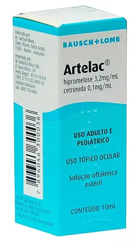 ARTELAC 3,2MG+0,1MG/ML SOLUCAO OFTALMICA  10ML HIPROMELOSE