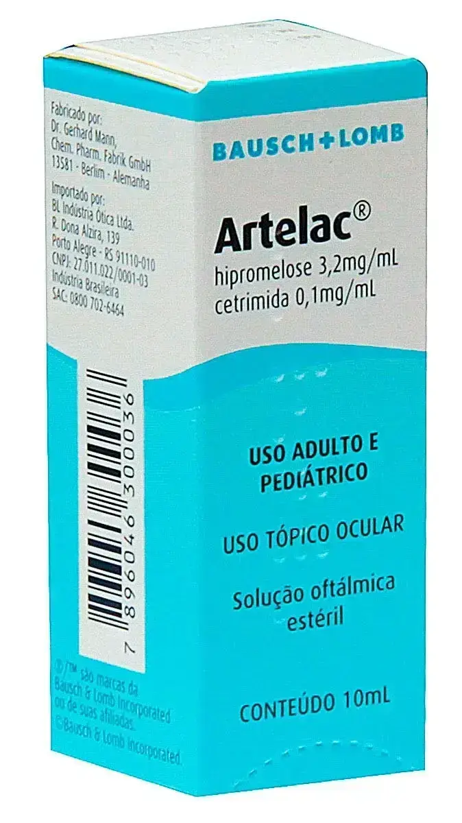ARTELAC 3,2MG+0,1MG/ML SOLUCAO OFTALMICA  10ML HIPROMELOSE